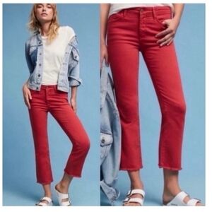 Anthropologies Pilcro Crop Jeans